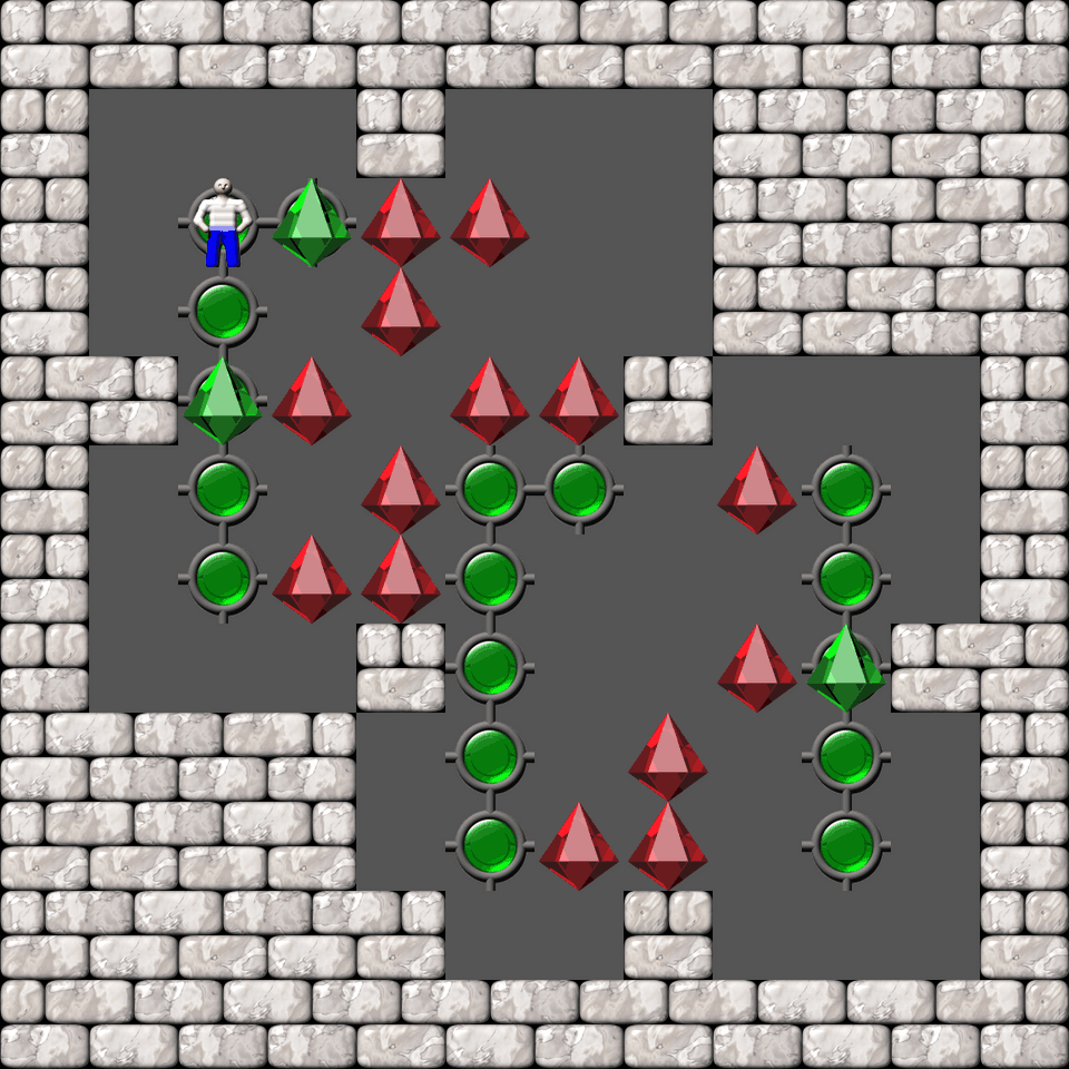 Sokoban More Bugs collections level 5